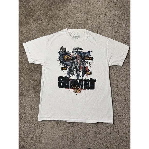 Mens Tshitr 8THWNDR Streetwear Y2K Skateboard Style , Size L - Picture 1 of 6